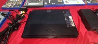 PlayStation 2 Slim Nera Completa di Giochi e Acces