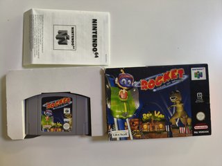 Rocket: Robot on Wheels N64 PAL Caja Original