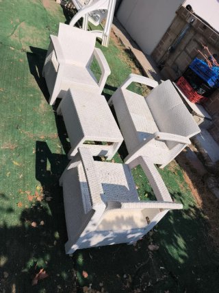Conjunto de muebles de jardín