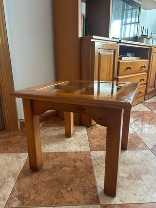 Set completo de muebles de salón de madera