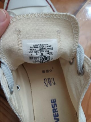 Converse Blancas Talla 38