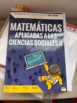 libro para estudiar selectividad mates II