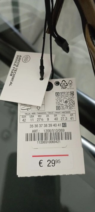 Zapatos de tacón ZARA Talla 42
