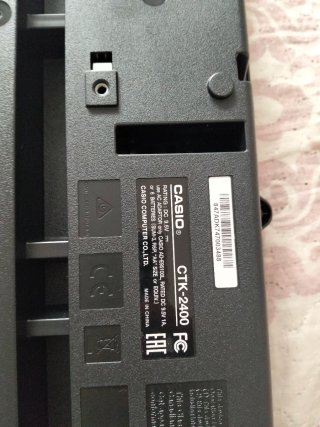 Teclado Casio CTK-2400
