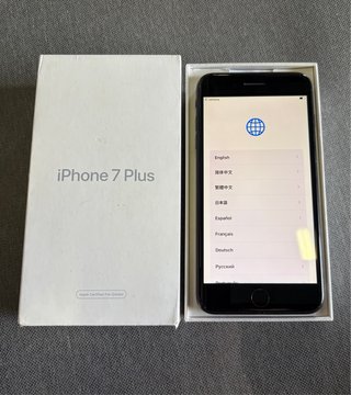 iPhone 7 Plus Negro Apple Certificado