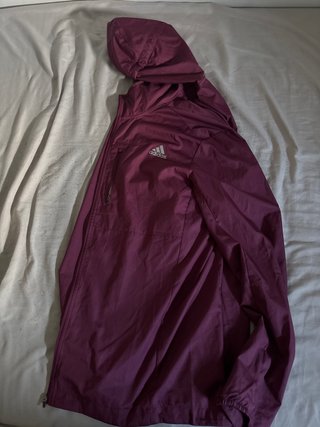 Chubasquero Adidas Morado Talla M