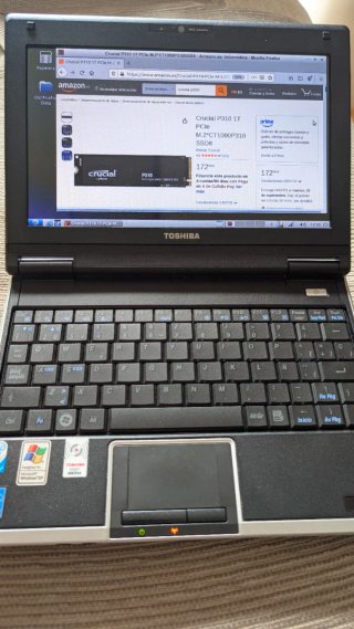 Portátil Toshiba NB100
