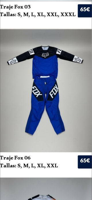 Traje + guantes + gafas