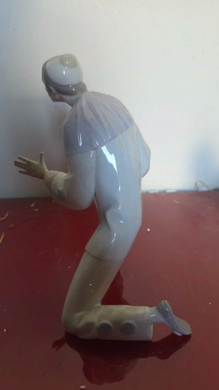 Figura Arlequín Porcelana Lladro