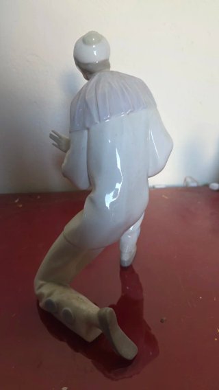 Figura Arlequín Porcelana Lladro