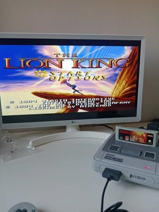 Super Nintendo - El Rey León