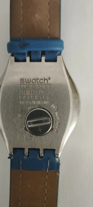 Orologio Swatch Vintage con Cinturino Blu