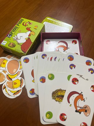 Juego de cartas PIOU PIOU Djeco