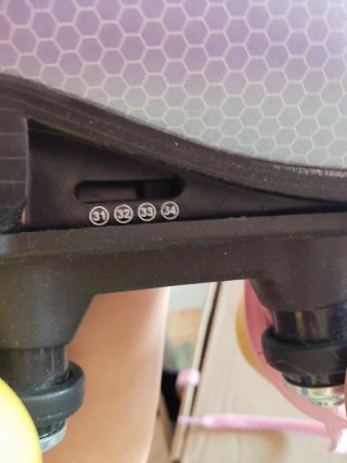 Patines 4 ruedas niña Talla 31-34