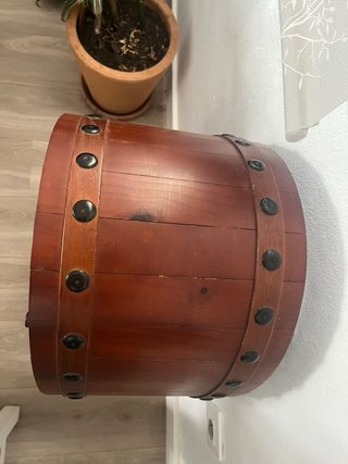 Set de 2 botelleros de madera