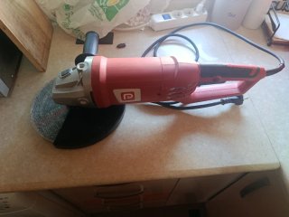 Amoladora angular roja 2000w grande