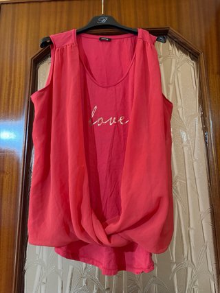 Blusa Oltre rossa love
