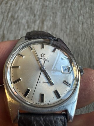 Omega Genève Automatico Argento