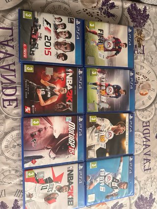 Juegos PS4 (PlayStation 4) - F1 2015, FIFA, NBA 2K