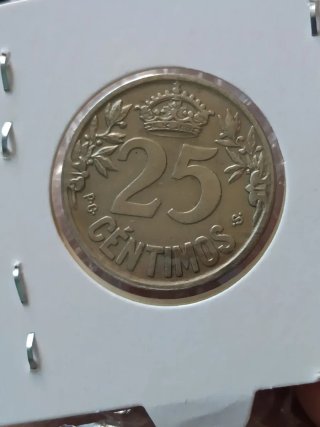 25 céntimos España 1925