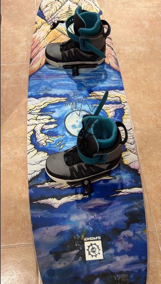 Tavola Wakeboard Slingshot e Stivali