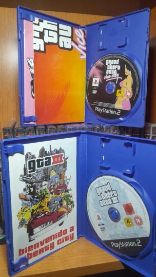 Pacchetto doppio GTA PS2: III e Vice City pal 🇪🇦