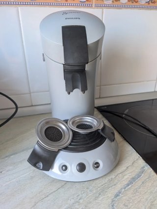 Cafetera Philips Senseo original gris