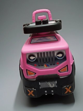 Correpasillos rosa coche Molto