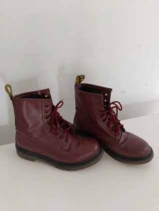 Botas Dr. Martens Rojas Mujer