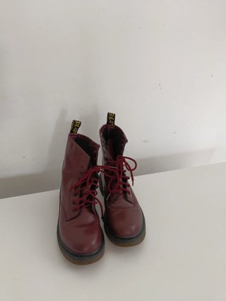 Botas Dr. Martens Rojas Mujer
