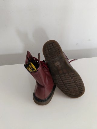 Botas Dr. Martens Rojas Mujer