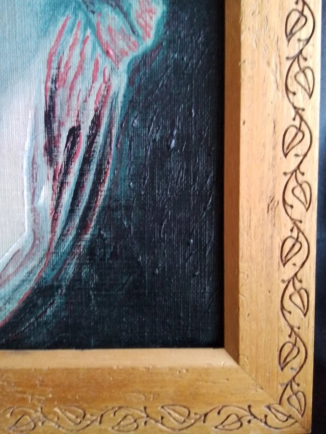 Quadro per bambini in legno e tela