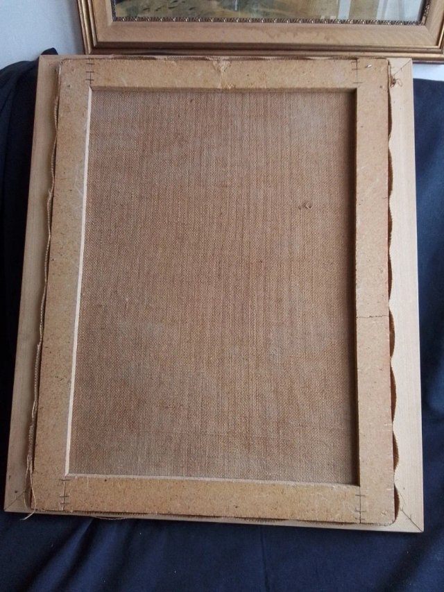 Quadro per bambini in legno e tela