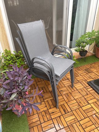 Mesa Terraza + 4 Sillas