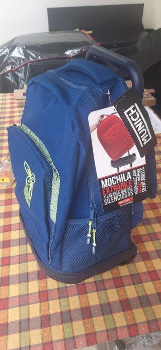 Mochila Trolley Munich Extraíble Ruedas Silenciosa