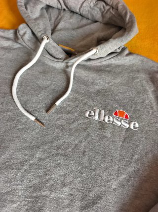 Sudadera Gris Ellesse Talla M