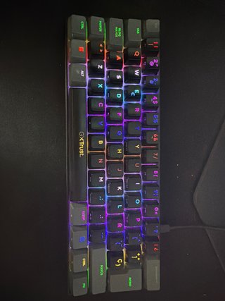 Teclado GXTrust RGB Gaming