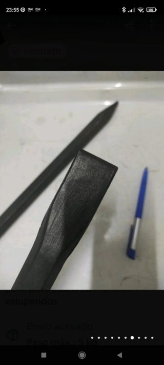Puntero y cortafríos largos