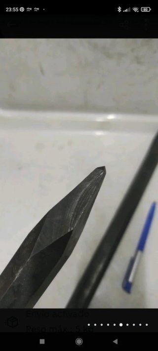 Puntero y cortafríos largos