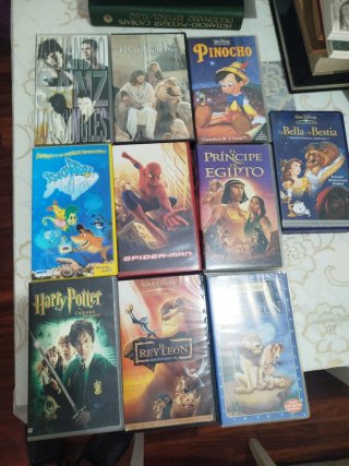 Lote Cintas VHS Varias Películas