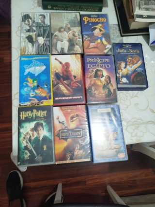 Lote Cintas VHS Varias Películas