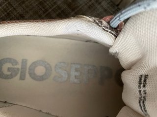 Zapatillas GIOSE Mujer Beige y Azul
