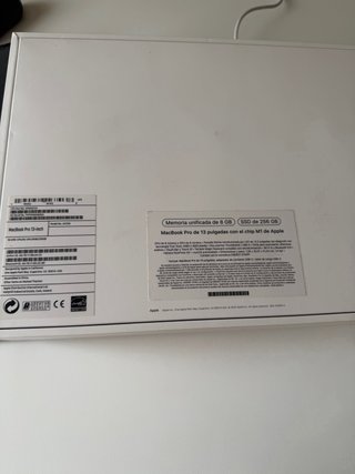 MacBook Pro 13 M1 8GB/256GB Plata