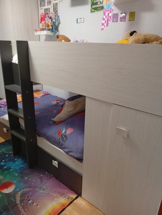 Cama tren infantil
