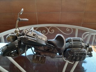 3 Motos Decorativas Estilo Vintage