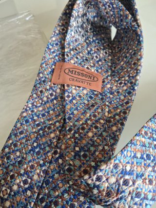 Cravatta Missoni Uomo Fantasia Geometrica