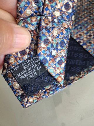 Cravatta Missoni Uomo Fantasia Geometrica