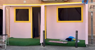 Casita temática Bad Bunny