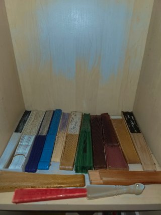Lotto di ventagli antichi e vintage