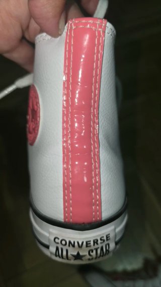 Converse Talla 36 Blanco y Rosa